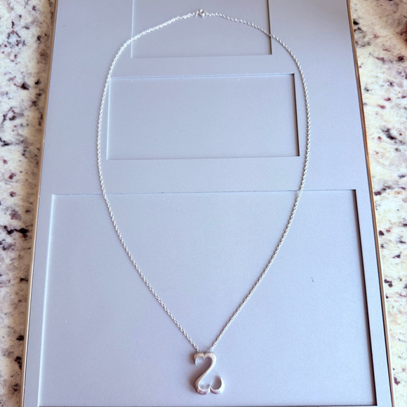 Jane Seymour Open Hearts Sterling Silver 925 Pendant 24' Necklace - Picture 4 of 9